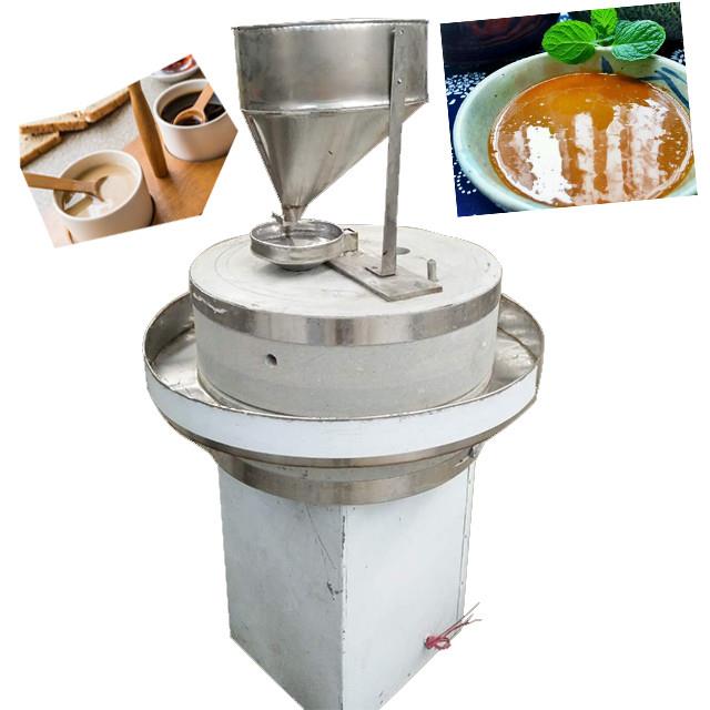 Tahini, der Maschine herstellt